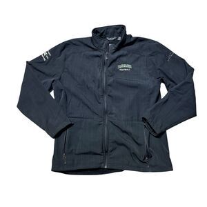 Eddie Bauer Men's 2XL Black Softshell Jacket Baylor Football Edition